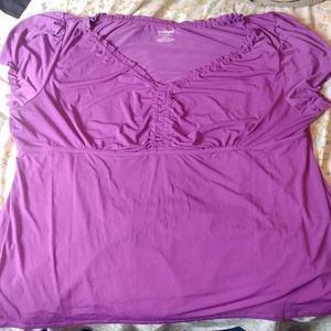 Purple blouse